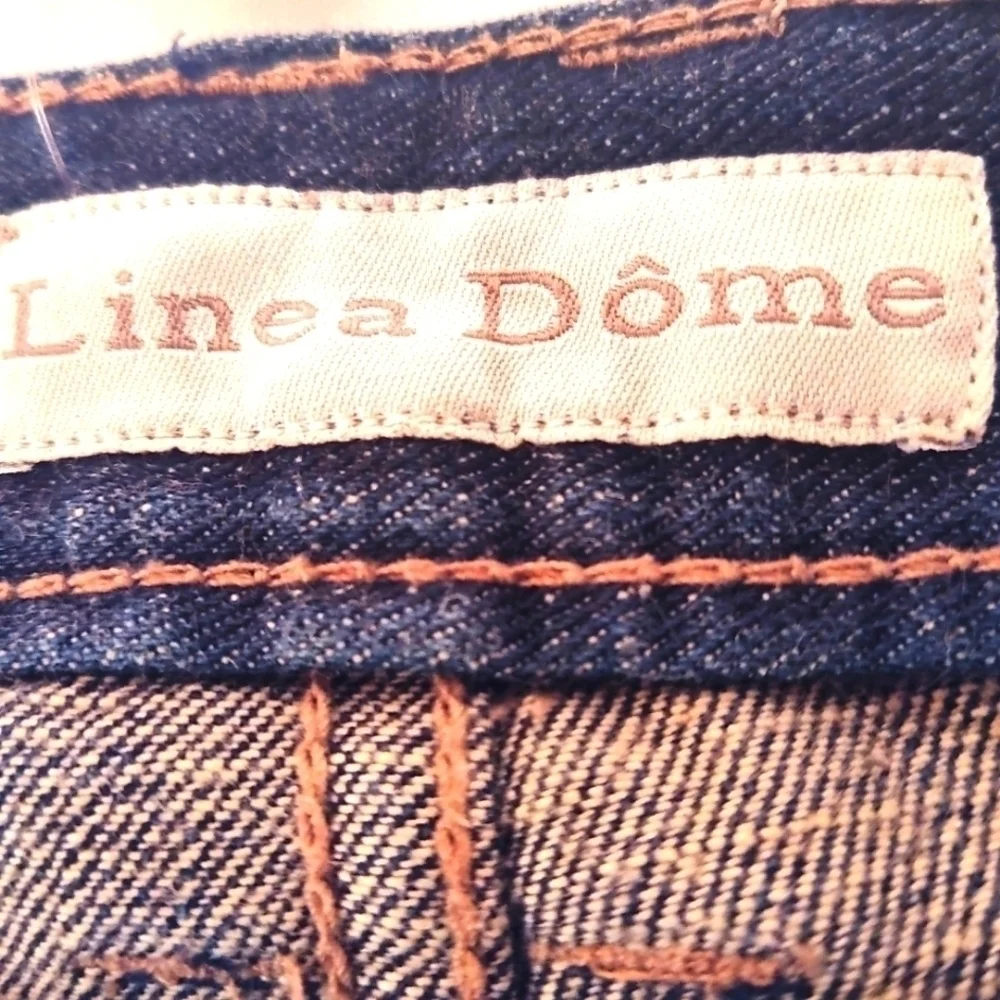 Vintage Linea Dome men's jeans pants 100% cotton high rise blue Size: 50X30.
